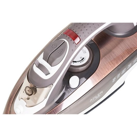 Plancha Adler AD 5030 suela cerámica 3000W vapor continuo 0.31L