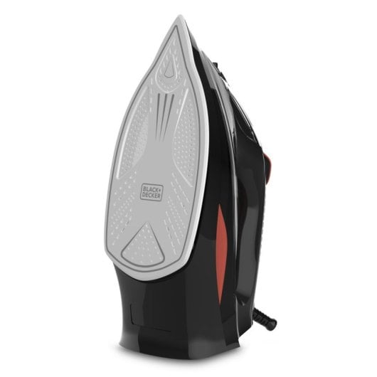 Plancha a vapor Black & Decker BXIR3000E suela cerámica 3000W negro naranja