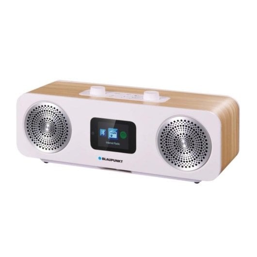 Internetradio Blaupunkt IR50DAB DAB+ FM 20 W Bluetooth Holz/Weiß TFT