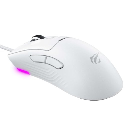 Maus Havit 6950676229820 Kabel 12000 DPI Weiß 7 Tasten Gaming