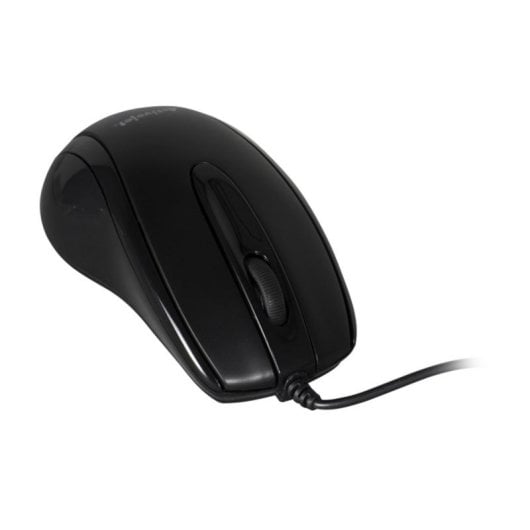 Souris Activejet AMY-083 filaire USB 1000 DPI ambidextre noire Plug and Play