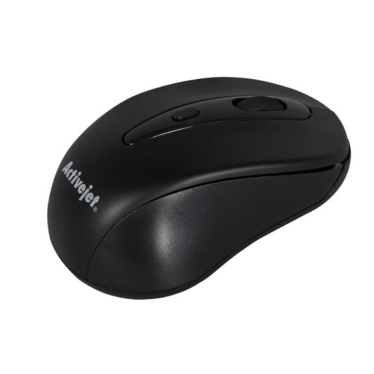 Maus Activejet AMY-213 RF Wireless 1600DPI Schwarz Ambidextrous 6 Tasten