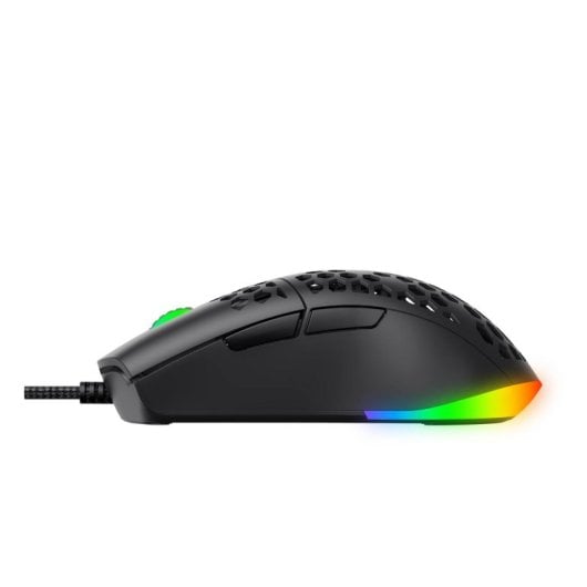 Mouse Havit MS1036 USB 7200 DPI Nero Ambidestro 7 Pulsanti Illuminazione RGB