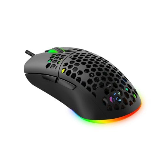 Mouse Havit MS1036 USB 7200 DPI Nero Ambidestro 7 Pulsanti Illuminazione RGB