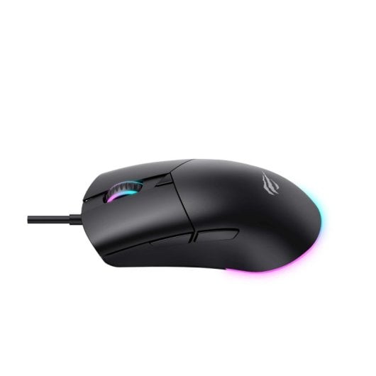 Ratón Havit MS1038 USB 8000 DPI Schwarz RGB 7 Tasten Ambidextrous