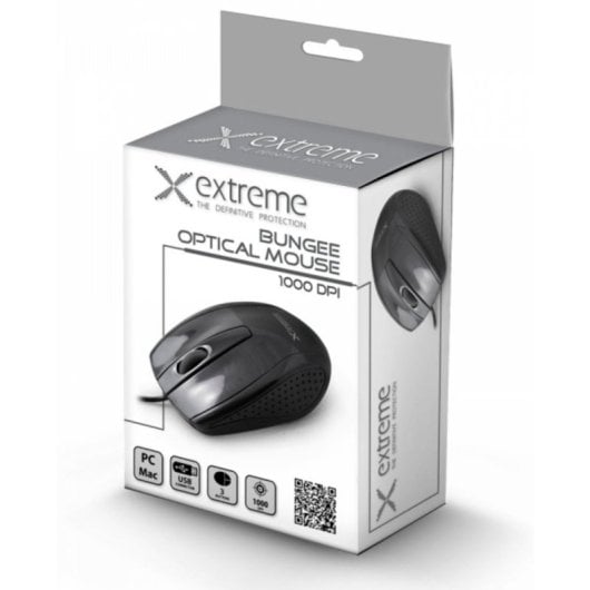 Mouse Esperanza XM110K USB 1000 DPI Nero Clic Silenzioso Ergonomico
