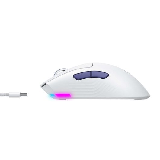 Maus Havit 6950676229837 Wireless/Bluetooth/USB 10000DPI Weiß 7 Tasten RGB