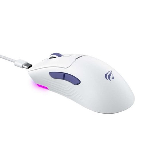 Maus Havit 6950676229837 Wireless/Bluetooth/USB 10000DPI Weiß 7 Tasten RGB