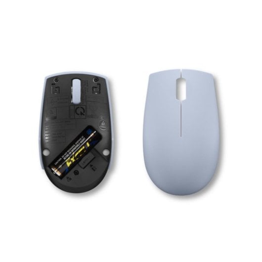 Ratón Lenovo 300 Wireless 1000DPI Azul Ambidestro Design Ergonómico