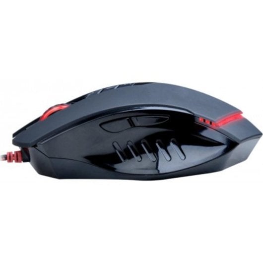 Maus A4Tech V8M USB Optisch 3200DPI Schwarz Rot 8 Tasten mit Speicher