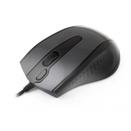 Maus A4Tech N-500F USB V-Track 1600DPI Schwarz Grau Plug and Play