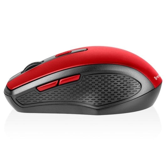Maus Tracer TRAMYS46750 Wireless RF 1600DPI Schwarz Rot 6 Tasten Nano-Empfänger