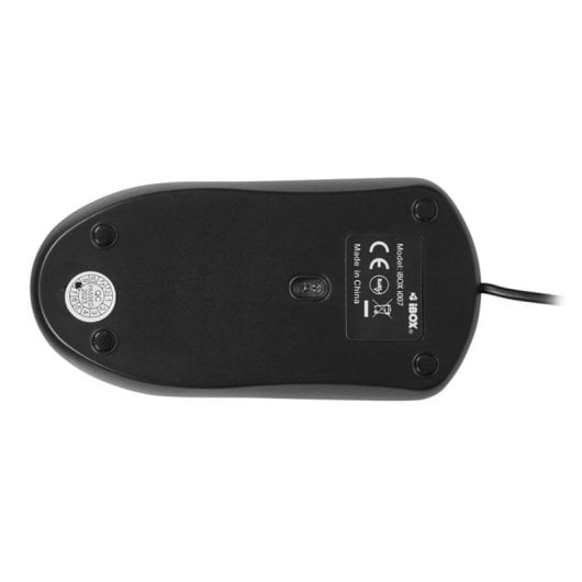 Souris iBox IMOF010 USB type A 1600 DPI Noir Ambidextre Ergonomique