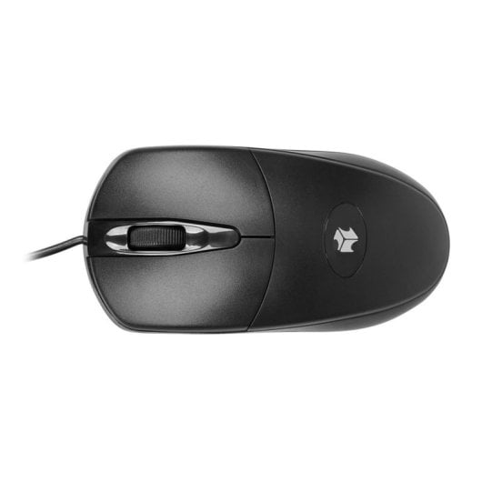 Souris iBox IMOF010 USB type A 1600 DPI Noir Ambidextre Ergonomique
