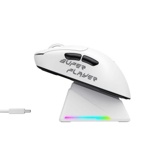 Souris Havit StarBlaze-1 Filaire Sans Fil 26000 DPI Noir Blanc 6 Boutons Léger