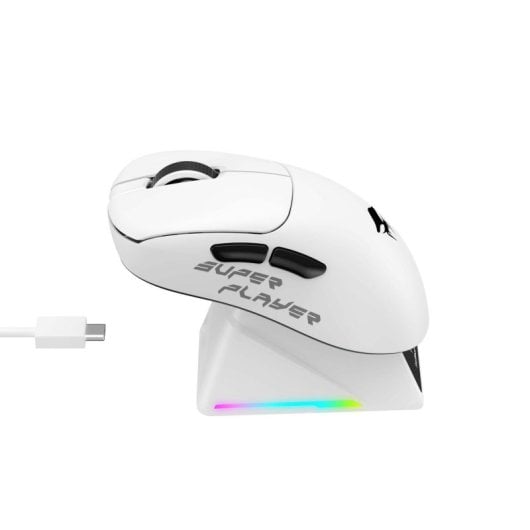 Souris Havit StarBlaze-1 Filaire Sans Fil 26000 DPI Noir Blanc 6 Boutons Léger