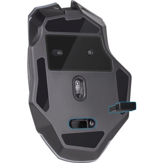Ratón Defender URAN GM-503 RF Wireless 3200DPI Nero RGB 8 Pulsanti Programmabile