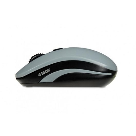 Maus iBox LORIINI RF Wireless 1600DPI Schwarz Grau Ambidextrous Nano-Receiver