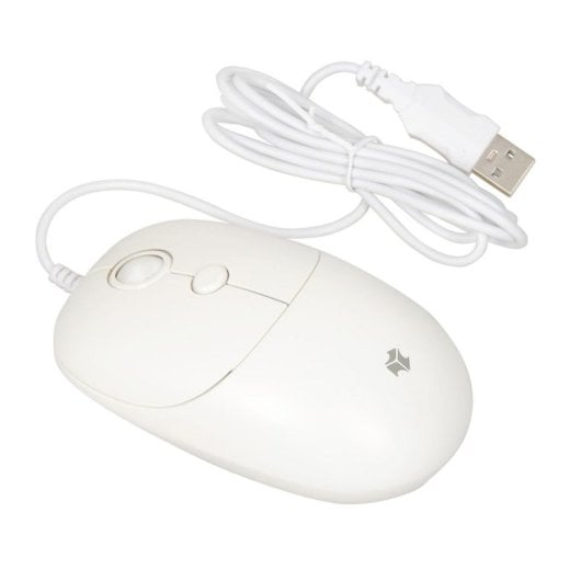 Souris iBox Seagull USB Type-A 2400 DPI Blanc Ambidextre Filaire
