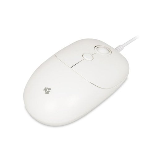 Souris iBox Seagull USB Type-A 2400 DPI Blanc Ambidextre Filaire