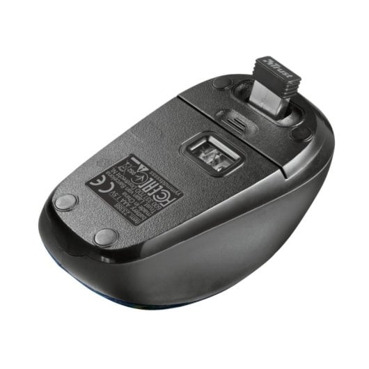 Rato Trust Yvi Wireless 1600DPI Multicolorido Ambidestro Compacto