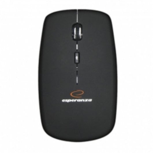 Mouse Esperanza EM120K Wireless RF 1600 DPI Nero Argento 4 Tasti