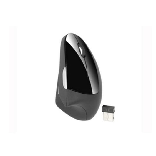 Maus Tracer Flipper Wireless Optisch 1600DPI Schwarz 6 Tasten Nano-Receiver