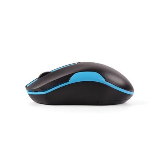 Maus A4Tech G3-200N RF Wireless 1000 DPI Schwarz Blau Ambidextrous Nano-Empfänger