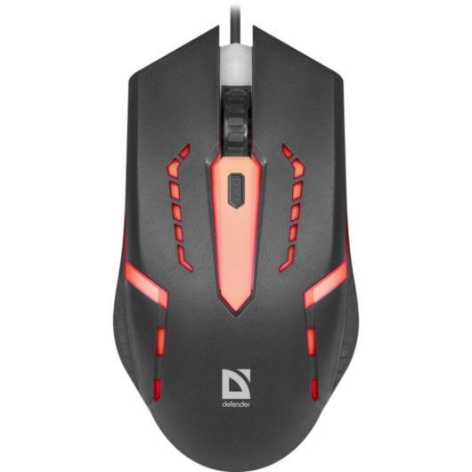 Mouse Defender HIT MB-601 USB 1200DPI Nero RGB Ambidestro Gaming