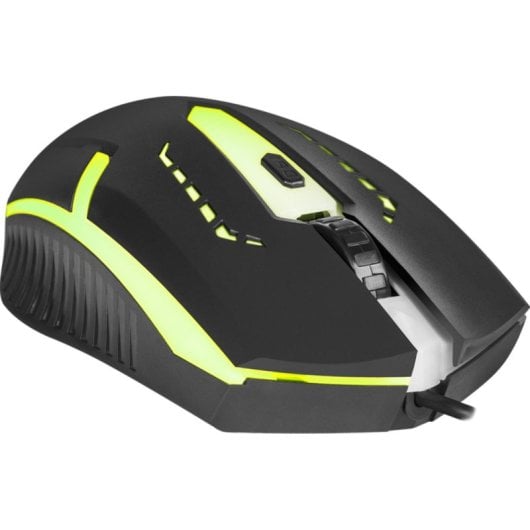 Mouse Defender HIT MB-601 USB 1200DPI Nero RGB Ambidestro Gaming