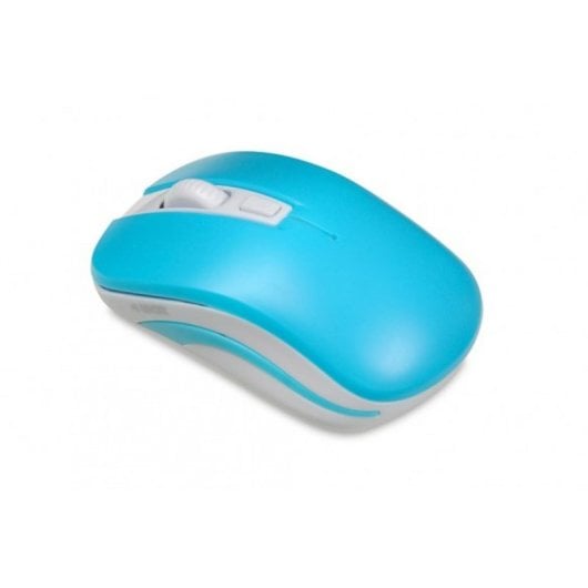 Souris iBox LORIINI sans fil RF 1600DPI Bleu Blanc Ambidextre Switch DPI