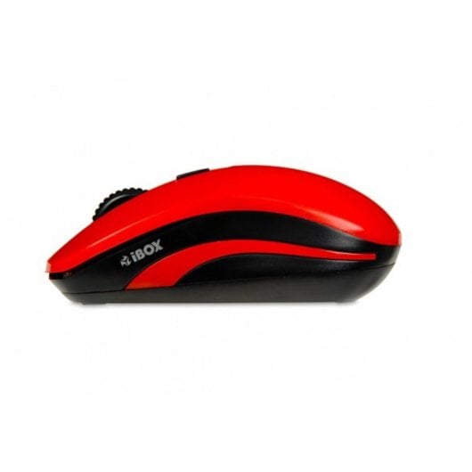 Souris iBox LORIINI RF sans fil 1600 DPI Noir Rouge Ambidextre