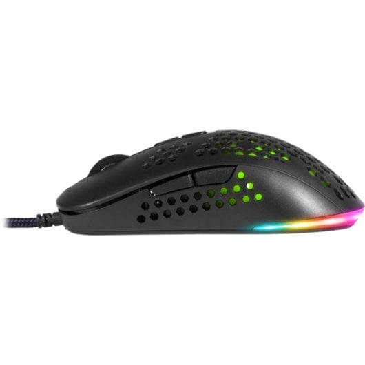 Mouse Defender SHEPARD GM-620L USB 12800 DPI Nero RGB 7 Tasti Gaming