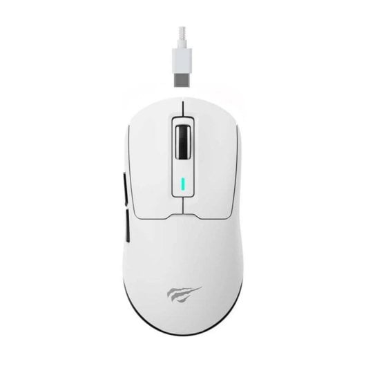 Mouse Havit MS969 WB Wireless Bluetooth USB Type-C 16000DPI Bianco Illuminazione