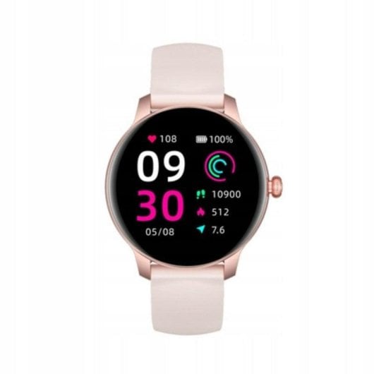 Oromed LADY ACTIVE Bluetooth 1.09" IPS Rose Taille Unique IP68 SpO2 Pulsomètre