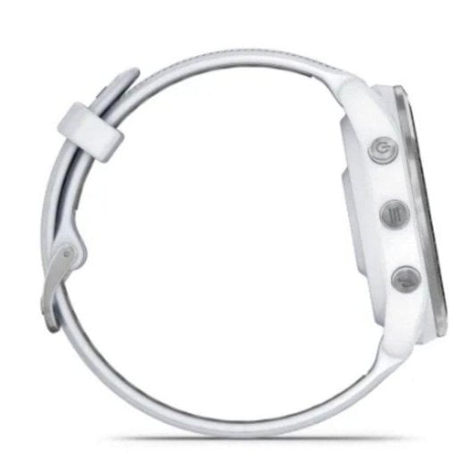 Garmin Forerunner 965 Bluetooth GPS 47mm AMOLED Blanc Taille Unique 5ATM SpO2 Pulsomètre