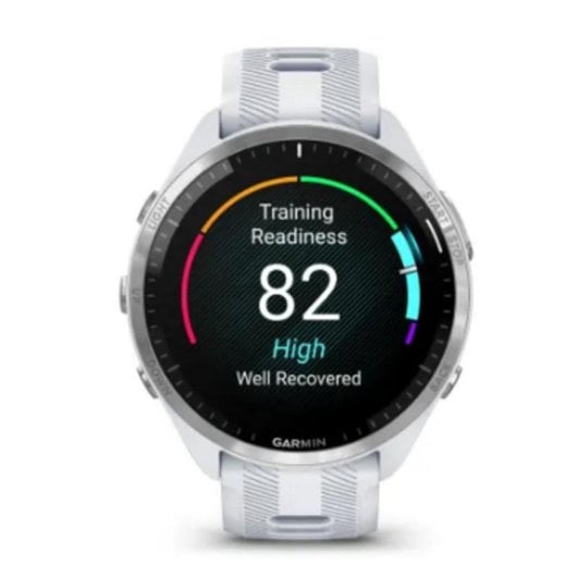 Garmin Forerunner 965 GPS Bluetooth 47mm AMOLED Branco Tamanho Único Resistente à Água 5ATM SpO2 Pulsómetro Monitor Sono