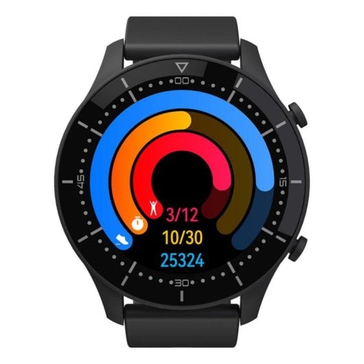 Media-Tech MT870 Bluetooth 51mm IPS Negro Pulsómetro SpO2 Monitor de Sueño Tensiómetro