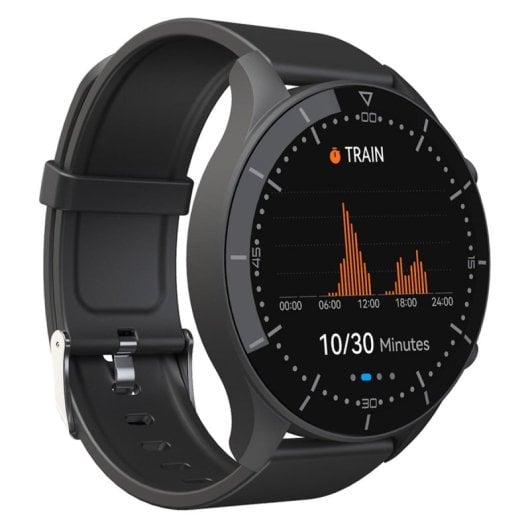Media-Tech MT870 Bluetooth 51mm IPS Negro Pulsómetro SpO2 Monitor de Sueño Tensiómetro