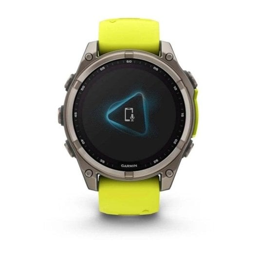 Garmin Fenix 8 GPS Wifi 47mm Display Touch Sapphire Titanio Grafite Giallo Unica 10ATM SpO2
