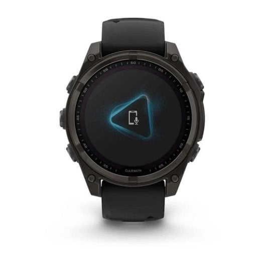 Garmin fenix 8 GPS WiFi 51mm Digital Titan Schwarz Einheitsgröße 10ATM SpO2 Pulsmesser