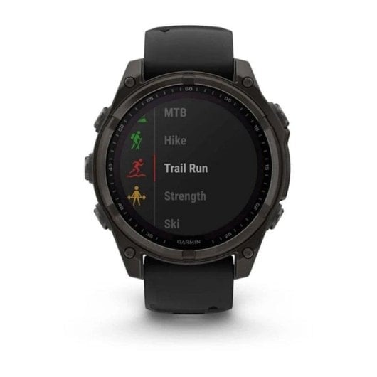 Garmin fenix 8 GPS WiFi 51mm Digital Titan Schwarz Einheitsgröße 10ATM SpO2 Pulsmesser