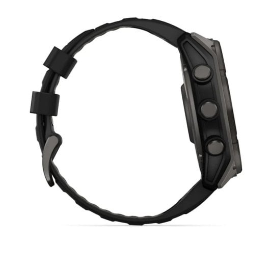 Garmin fenix 8 GPS WiFi 51mm Digital Titânio Preto Tamanho Único Resistente à Água 10ATM SpO2