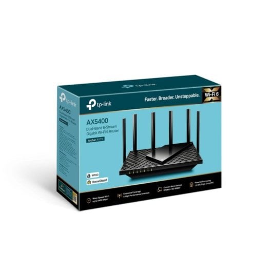 Router TP-Link Archer AX72 WiFi 6 Dual-Band 5400 Mbit/s 6 Antennen Gigabit