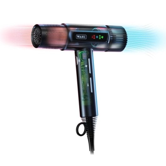Secador Wahl Vanquish 101000 RPM 93 m3/h 1600W Cabo 3 m Preto