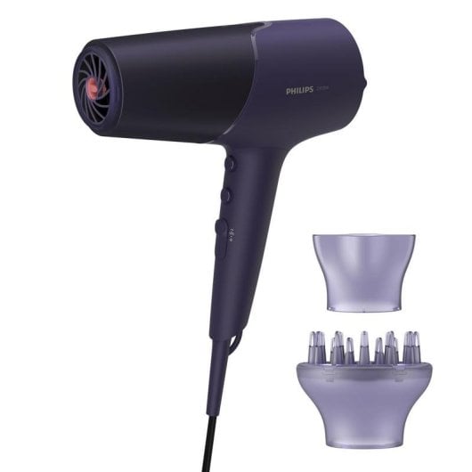 Phon Ionico Philips 5000 series BHD514/00 2300W 6 Temperature 6 Velocità con Diffusore Viola