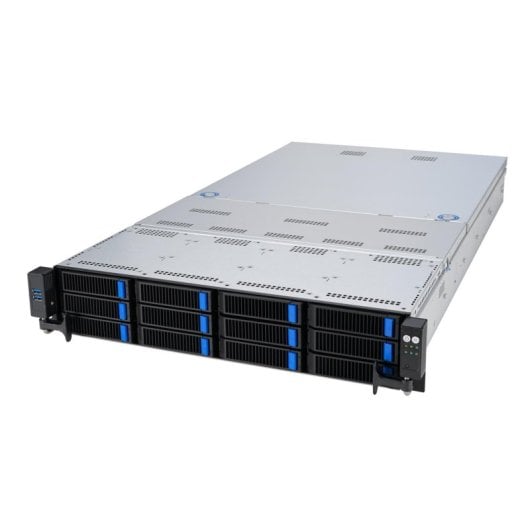 Servidor ASUS RS720A-E12-RS12 AMD EPYC 9004 128GB DDR5 16x HDD 10GbE RPS 2U