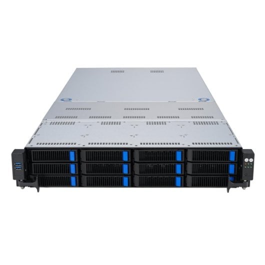 Servidor ASUS RS720A-E12-RS12 AMD EPYC 9004 128GB DDR5 16x HDD 10GbE RPS 2U