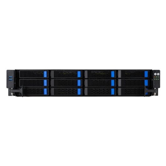 Servidor ASUS RS720A-E12-RS12 AMD EPYC 9004 128GB DDR5 16x HDD 10GbE RPS 2U
