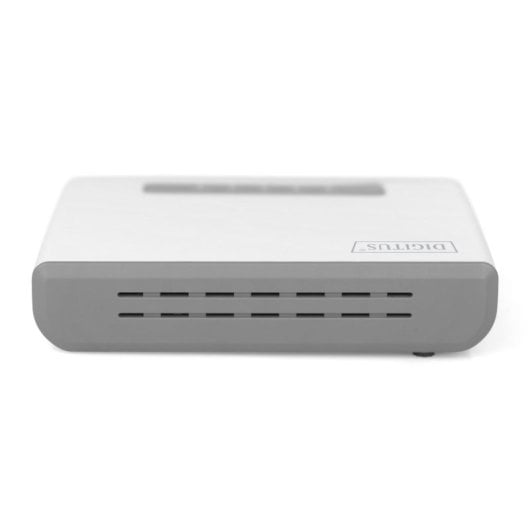 Servidor de rede Digitus DN-7043-2 2 portas USB 300 Mbps branco compacto